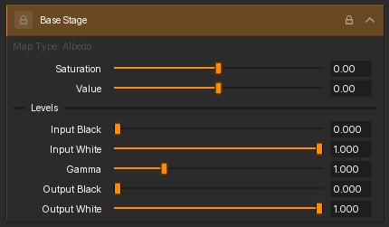 Baked albedo hair card texture map with strand-level color variation.